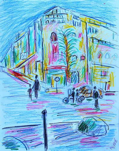 El Jadida by Jean Mirre, Painting for Sale on Singulart