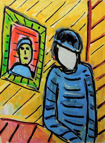 Prince by Jean Mirre, Painting for Sale on Singulart