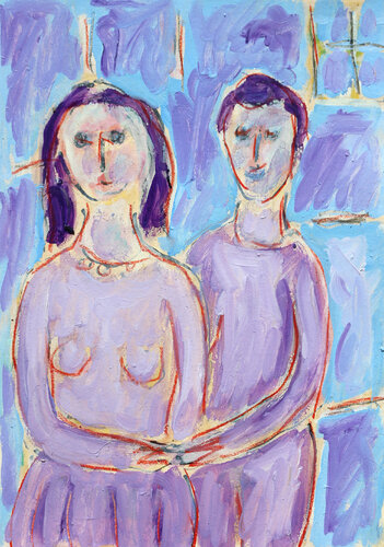 Les noces pourpres by Jean Mirre, Work on Paper for Sale on Singulart