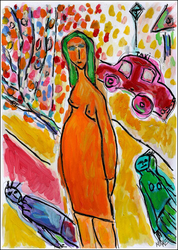 Spring Seduction van Jean Mirre, Werk op papier te koop op Singulart