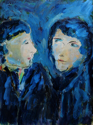 Aragon et Elsa by Jean Mirre, Work on Paper for Sale on Singulart