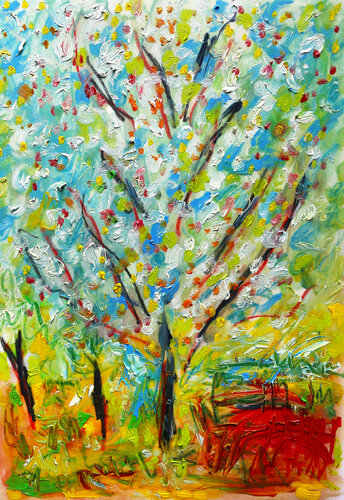 exWild Spring van Jean Mirre, Werk op papier te koop op Singulart