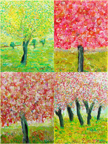 A Midsummer Night's Dream Trees par Jean Mirre, Œuvre sur papier en vente sur Singulart