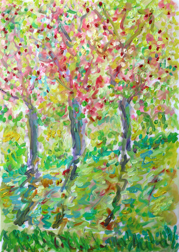 Soul,river flow di Jean Mirre, Opera su carta in vendita su Singulart