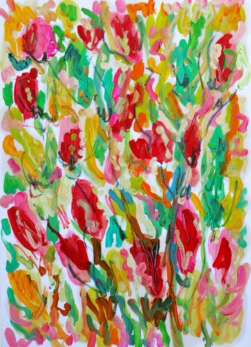 Le chant de la terre by Jean Mirre, Work on Paper for Sale on Singulart