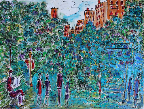 Passy by Jean Mirre, Work on Paper for Sale on Singulart