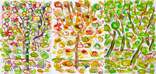 TRIPTYQUE TREES Jean Mirre