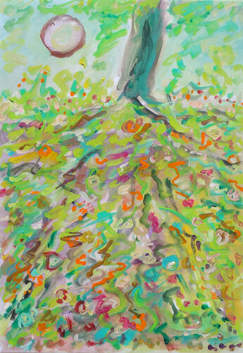 exMélodie en sous-sol van Jean Mirre, Werk op papier te koop op Singulart