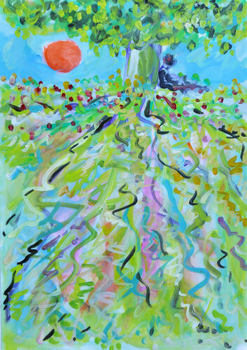 Reading di Jean Mirre, Opera su carta in vendita su Singulart