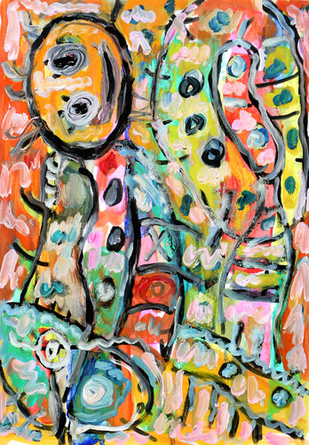 Forever young by Jean Mirre, Work on Paper for Sale on Singulart