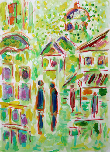 Two of us von Jean Mirre, Werk auf Papier kaufen auf Singulart