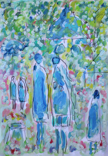 Un petit goût d'amour by Jean Mirre, Work on Paper for Sale on Singulart