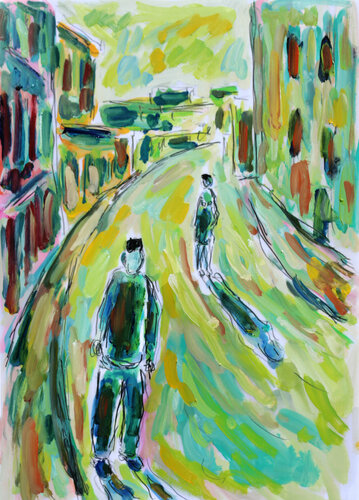 exRendez-Vous van Jean Mirre, Werk op papier te koop op Singulart