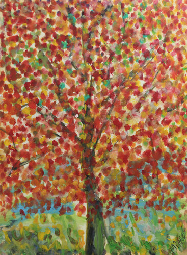 Tree and sea by Jean Mirre, Work on Paper for Sale on Singulart