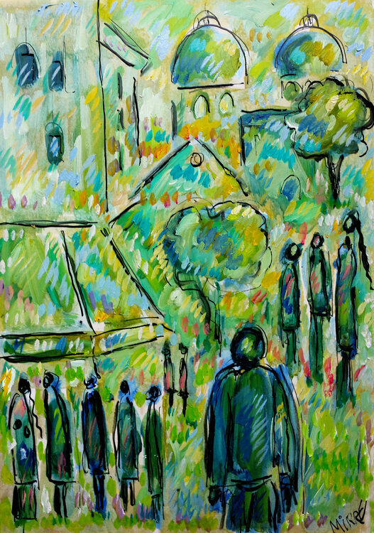 Le monde est une toile Jean Mirre