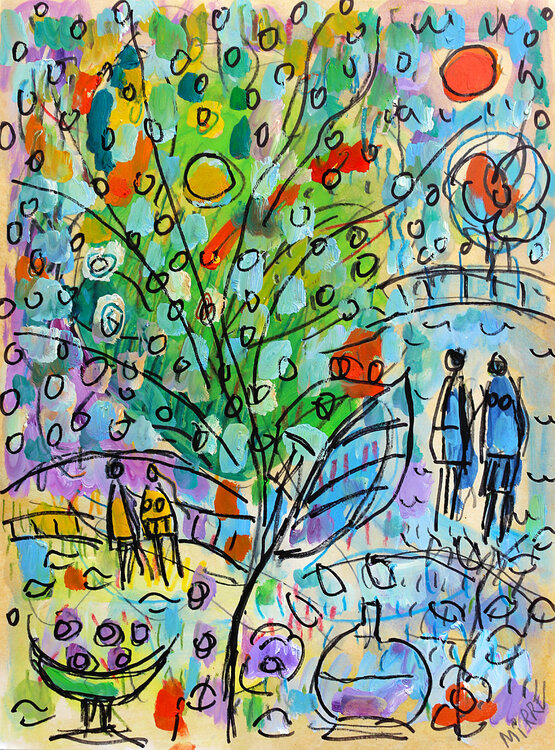 Arbre et serments Jean Mirre
