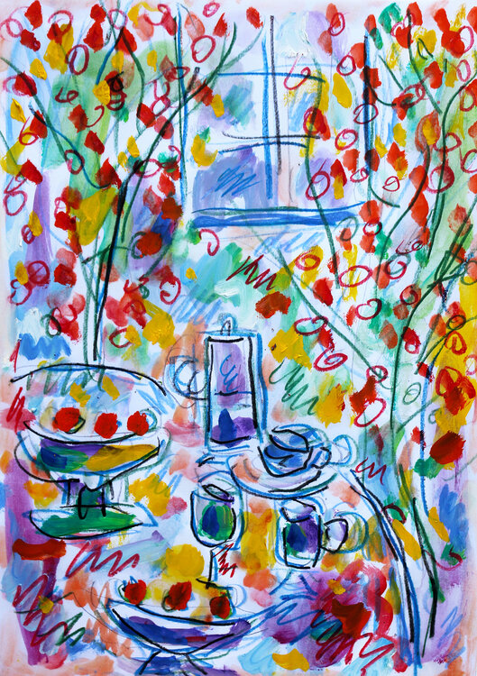 Morning coffee Jean Mirre