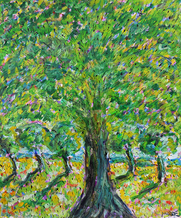 Arbre aux oiseaux fleurs Jean Mirre