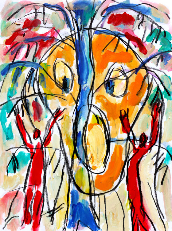 Le cri et les arbres Jean Mirre