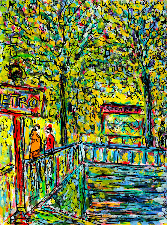 Station Trocadéro Jean Mirre