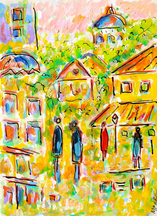 Golden friends Jean Mirre