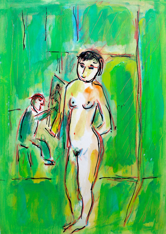 Jeune modèle Jean Mirre