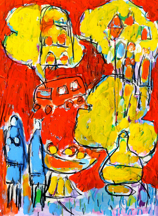 Prunes, amour et réverbère Jean Mirre