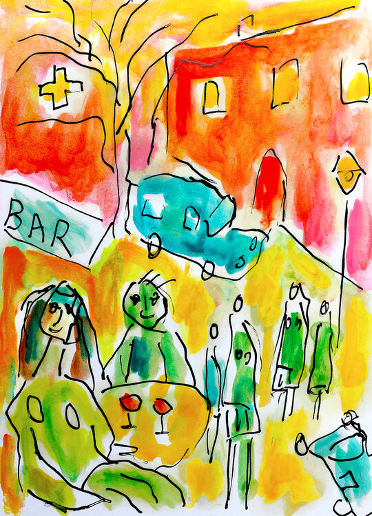 Bar Green Jean Mirre