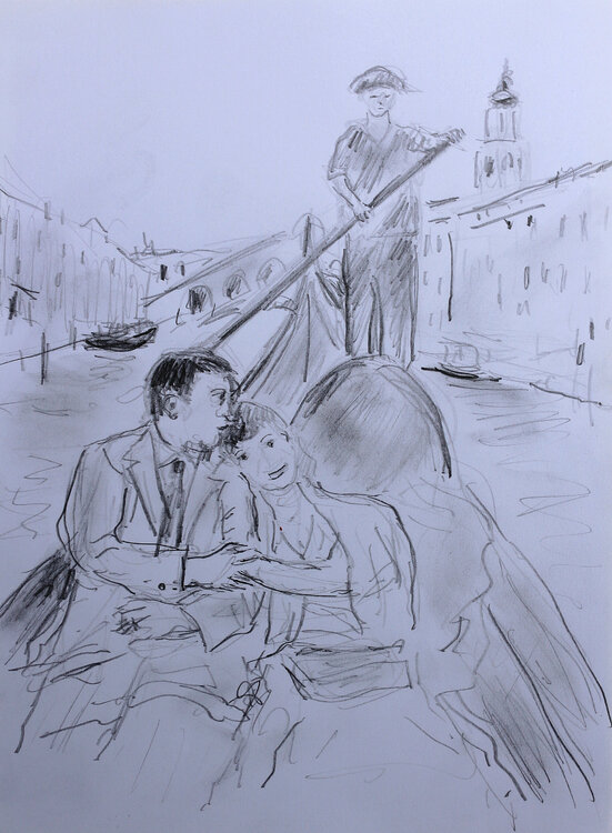 Gondolier Jean Mirre