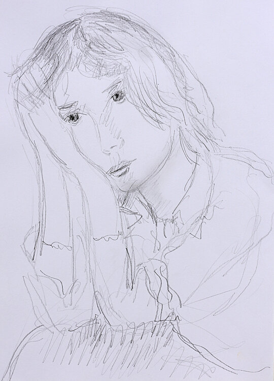 Rêveuse Jean Mirre
