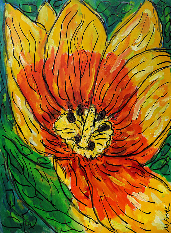 Creative flower Jean Mirre
