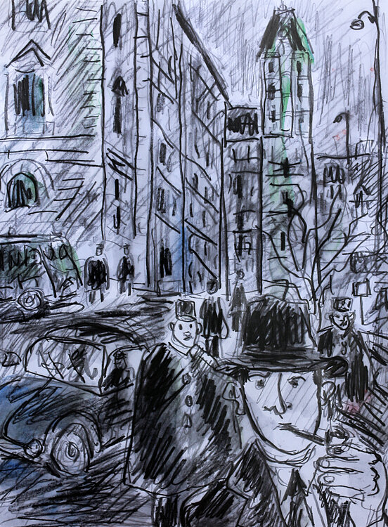 Quai des Orfèvres ( d'après Tardi ) Jean Mirre