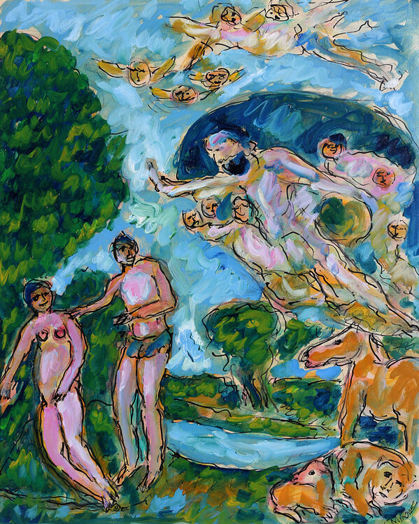 Adam et Eve Jean Mirre