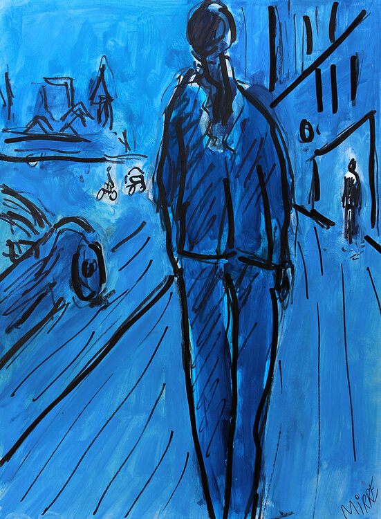 Blue Street Jean Mirre