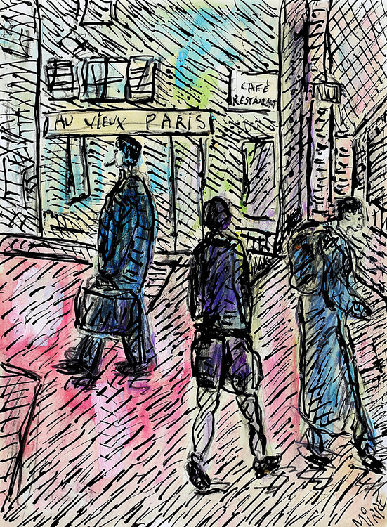 Café Au vieux Paris Jean Mirre