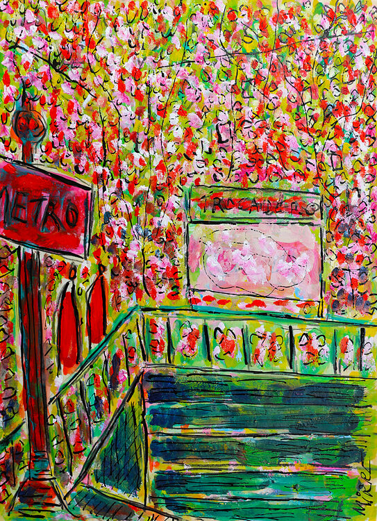 Bouche de métro Jean Mirre