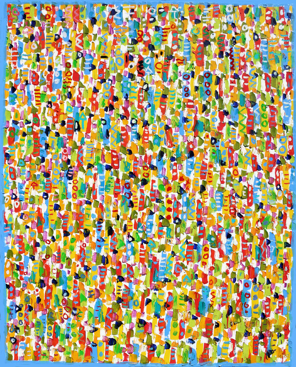 JOYFUL CROWD    SOLD Jean Mirre