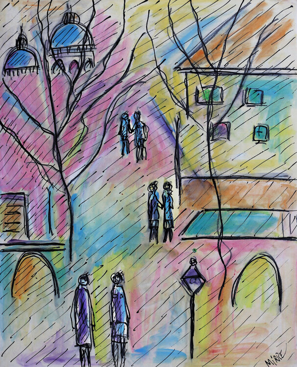 Dreamy Place du Tertre Jean Mirre