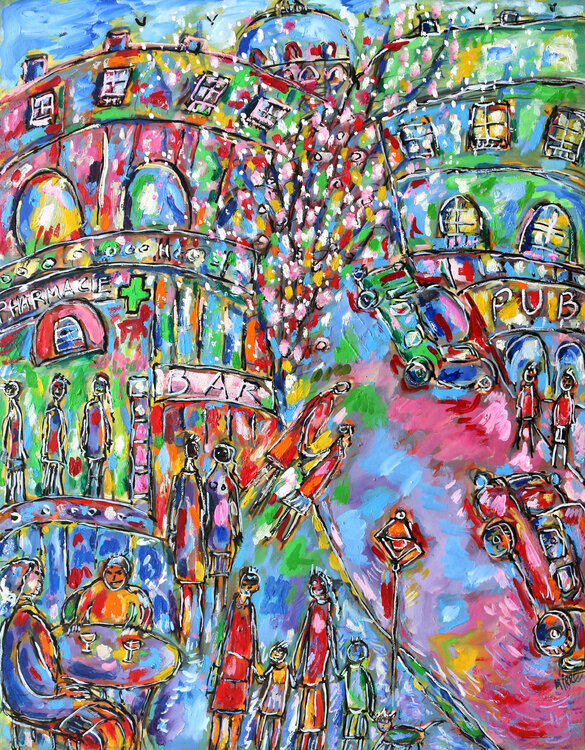 Montmartre et ses lilas Jean Mirre