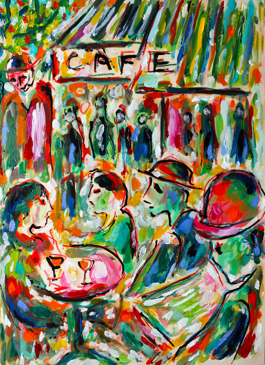 BELLE EPOQUE CAFE Jean Mirre