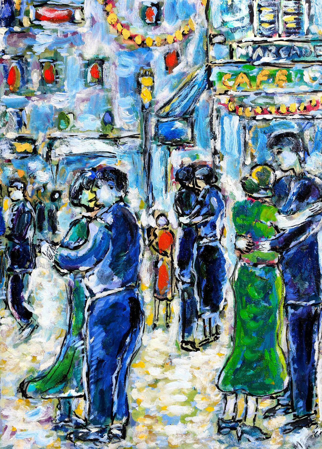 Bal Rue Marcadet  SOLD Jean Mirre