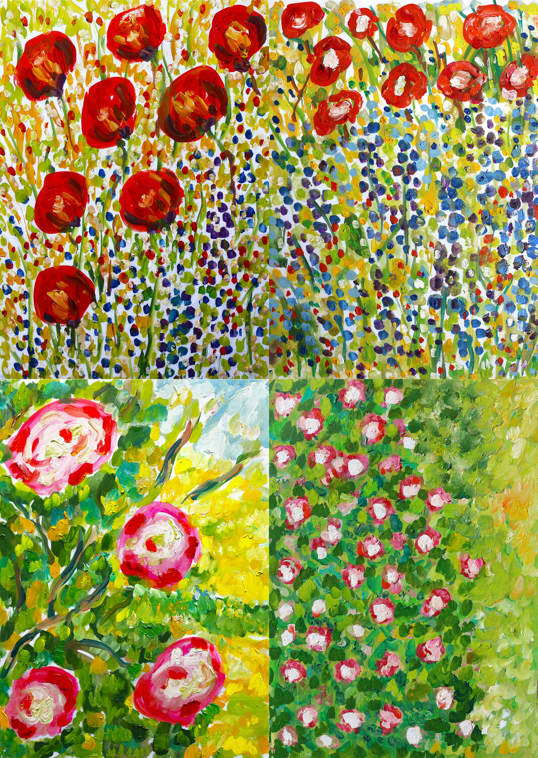 Jardin en fleurs Jean Mirre