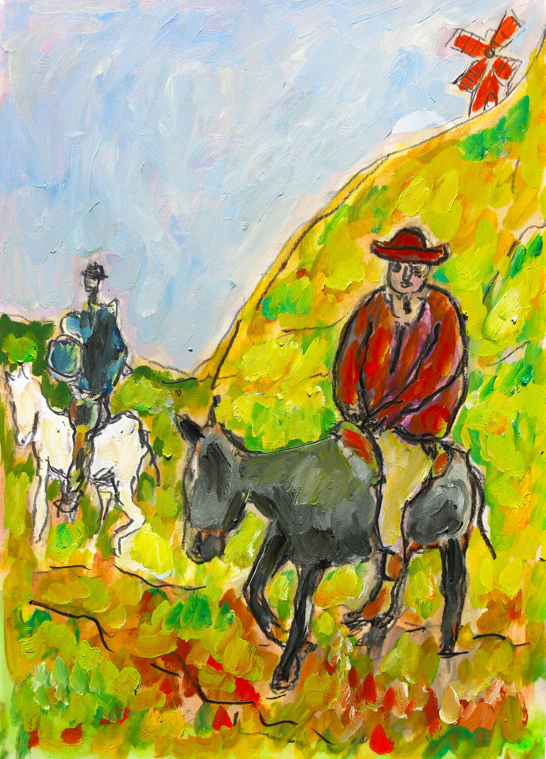 Sancho Panza et Don Quichotte Jean Mirre
