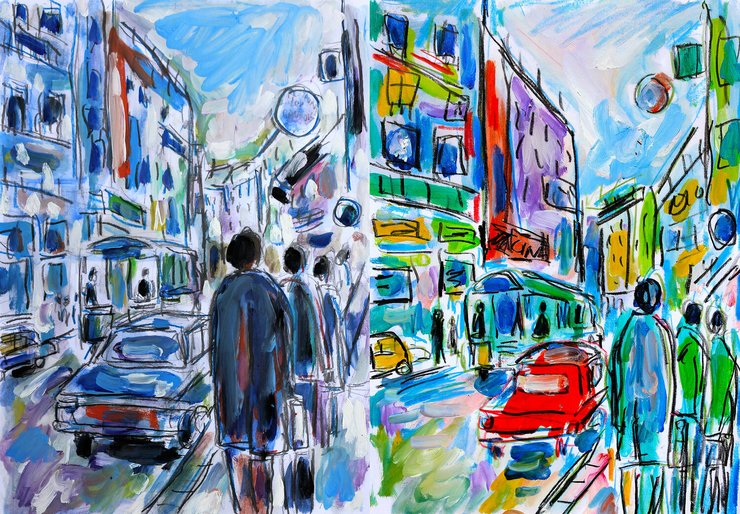 Diptyque Rue de Paris Jean Mirre