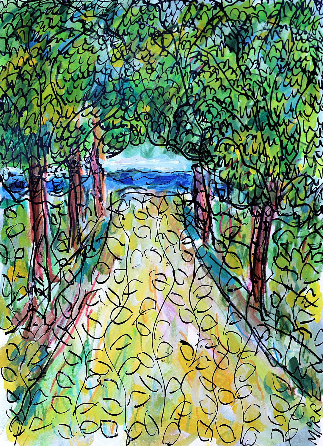 Sand path Jean Mirre