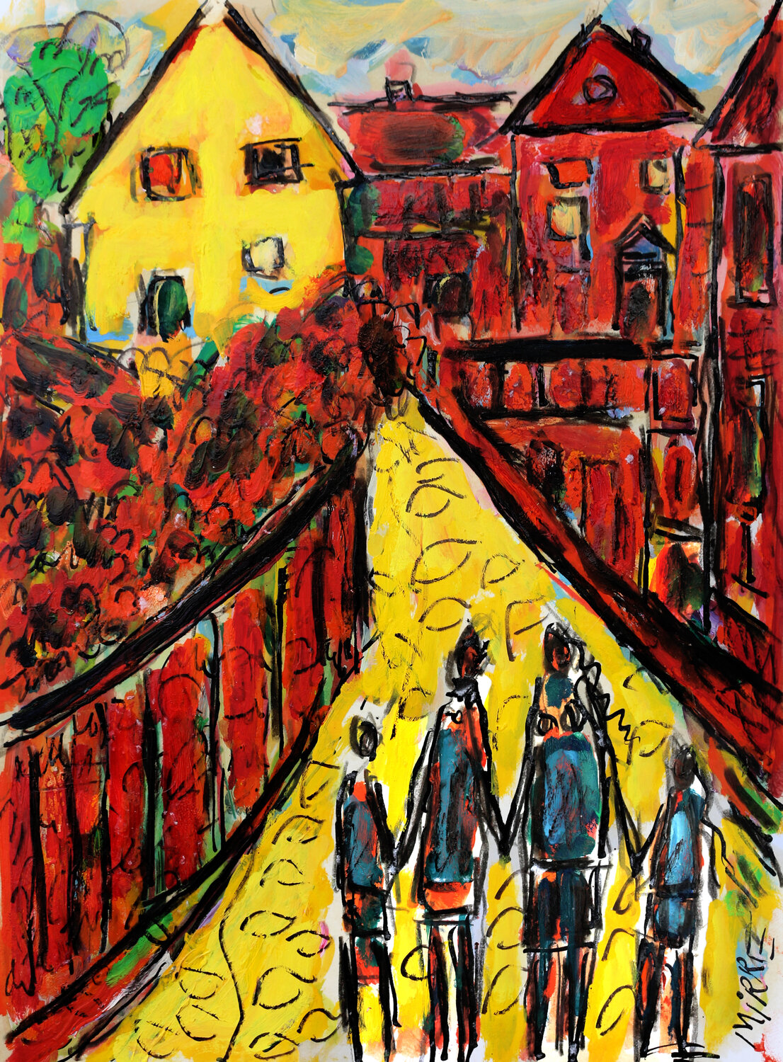 Some kind of joy Jean Mirre Obra en papel en venta