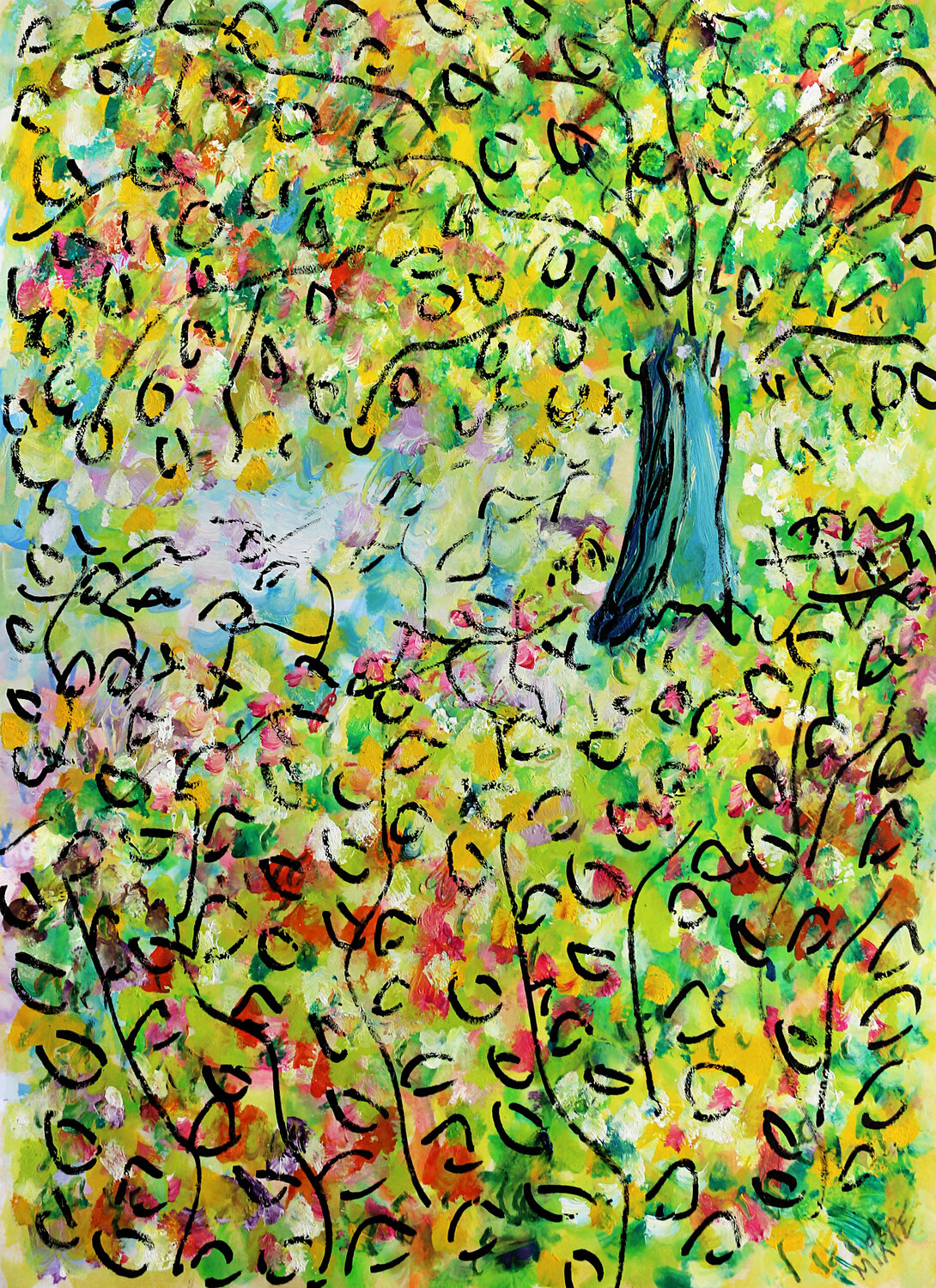 Endroit rêvé Jean Mirre Work on Paper for sale