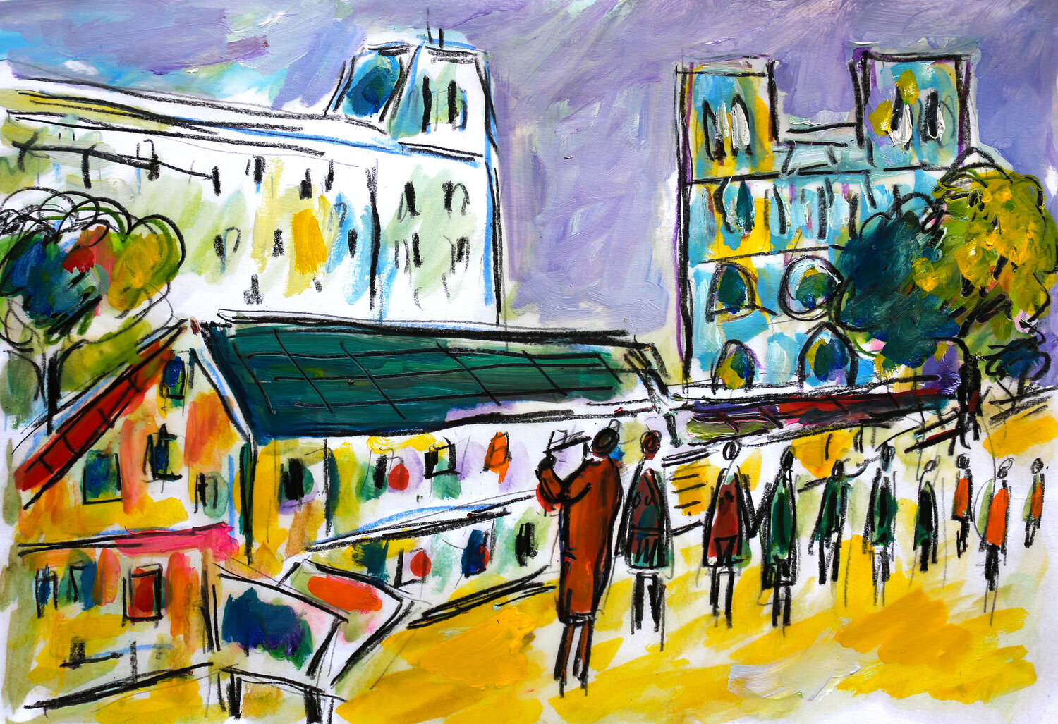 Les bouquinistes à Paris Jean Mirre
