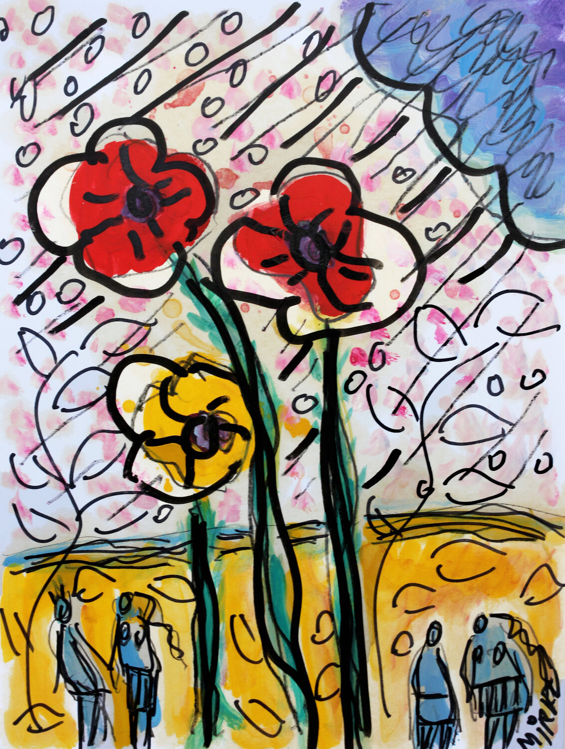 Au royaume des fleurs Jean Mirre Opera su carta in vendita