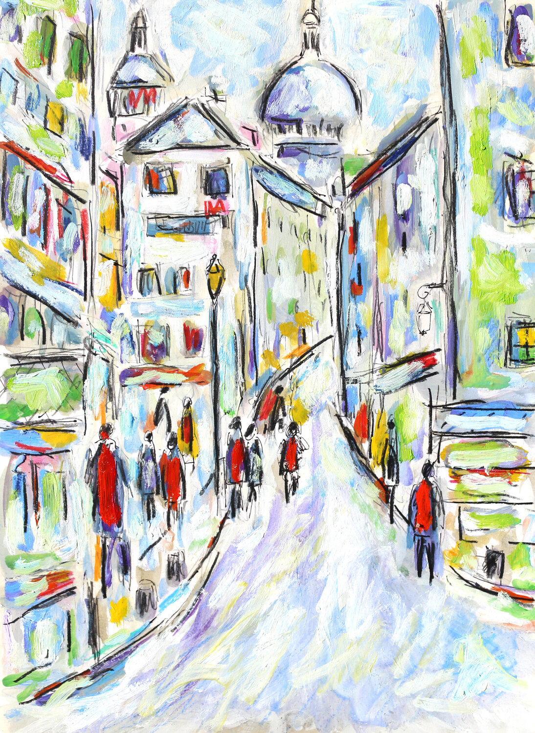 Bleu Montmartre Jean Mirre